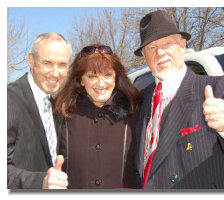 Ron MacLean & Don Cherry, Hockey Night in Canada, Sharon Danley HDTV makeup specialist